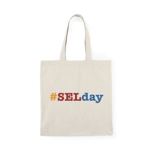 SEL Day Natural Tote Bag