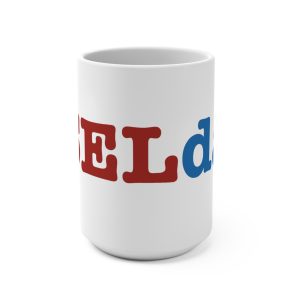 Retro Red & Blue #SELDay Coffee Cup - 15oz